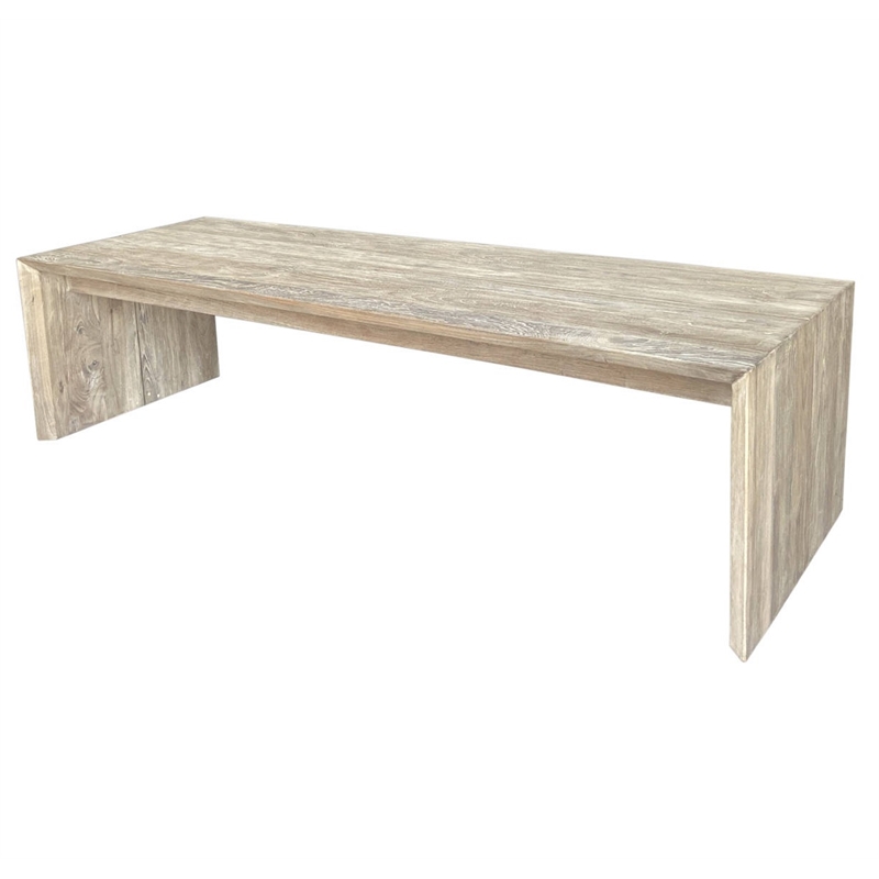 Padma's Plantation Sleek Coffee Table in Naturral