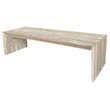 Padma's Plantation Sleek Coffee Table in Naturral