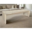 Padma's Plantation Sleek Coffee Table in Naturral