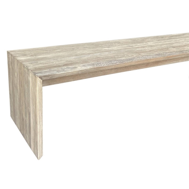 Padma's Plantation Sleek Coffee Table in Naturral
