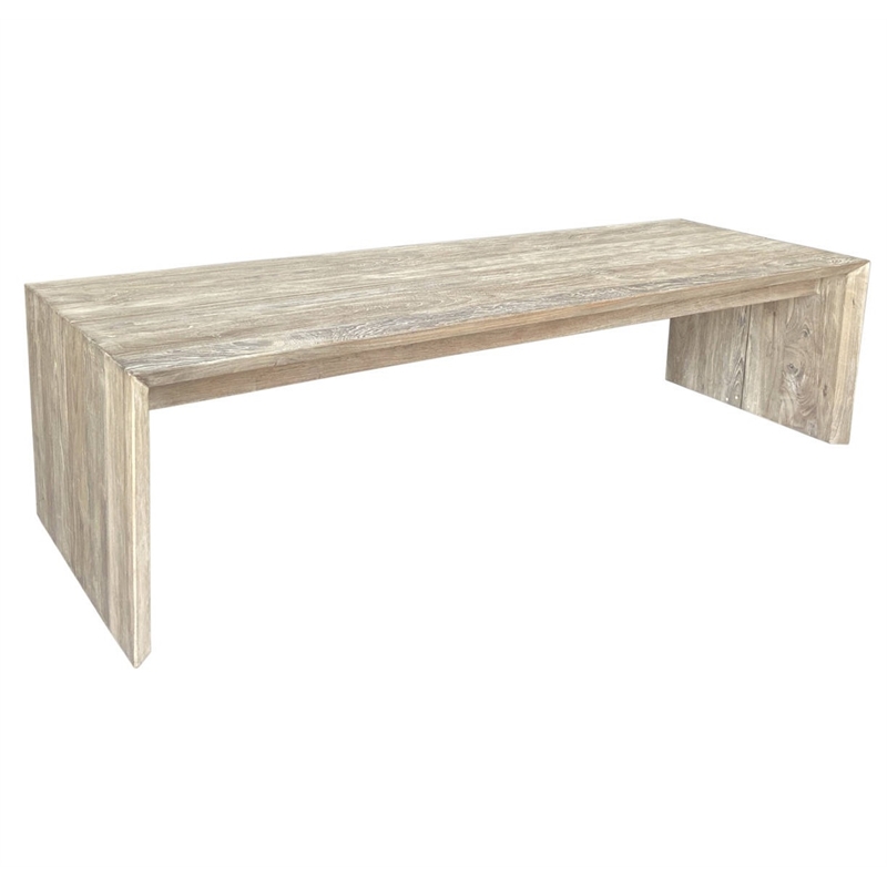Padma's Plantation Sleek Coffee Table in Naturral
