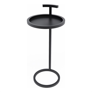 Jamesdar Katrine Steel Camden Side Table in Black