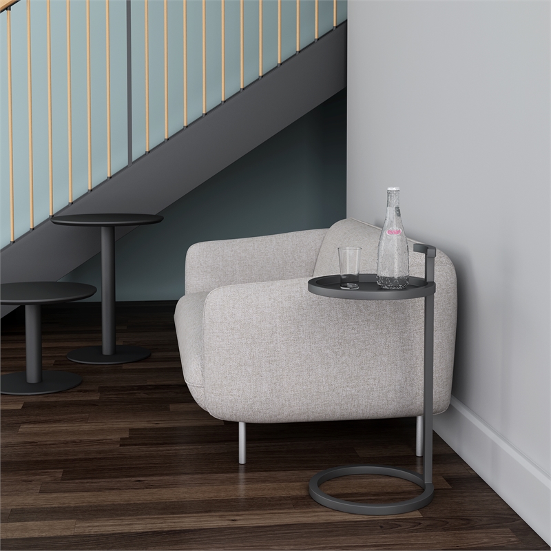 Jamesdar Katrine Steel Camden Side Table in Black