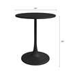Jamesdar Kurv 3-Piece Bistro Set in Black Indoor/Outdoor