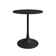 Jamesdar Kurv 3-Piece Bistro Set in Black Indoor/Outdoor