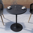 Jamesdar Kurv 3-Piece Bistro Set in Black Indoor/Outdoor