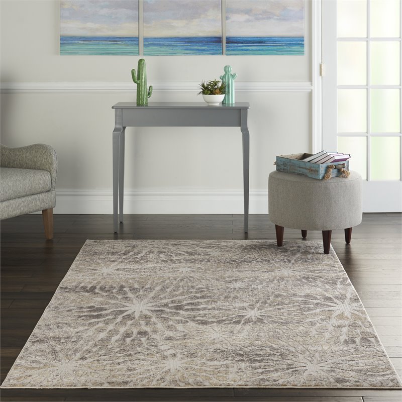 Nourison Sleek Textures 47x71