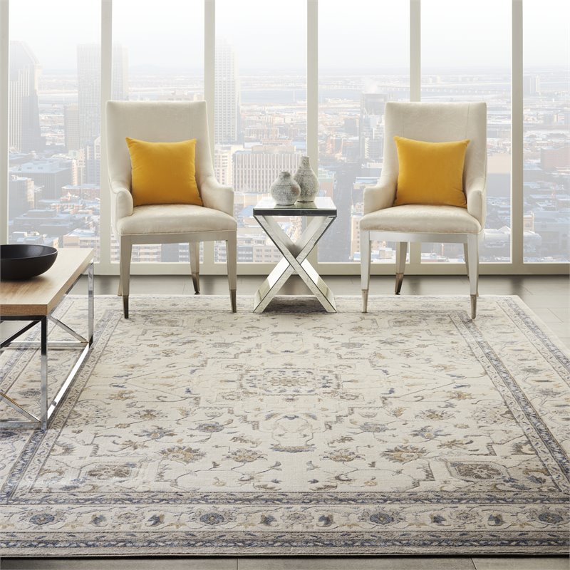 Nourison Sleek Textures 94x126
