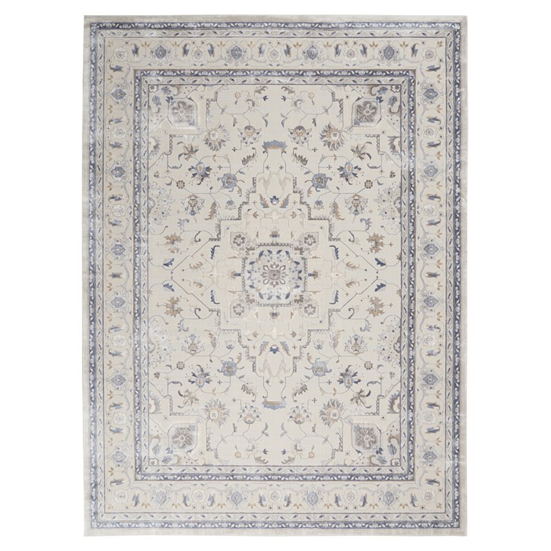 Nourison Sleek Textures 94x126