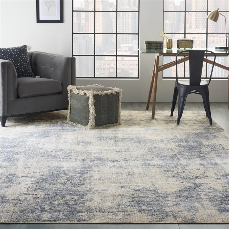 Nourison Sleek Textures 94x126