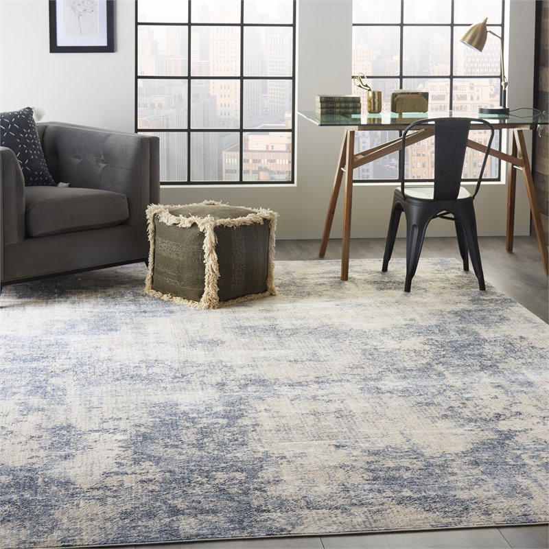 Nourison Sleek Textures 94x126
