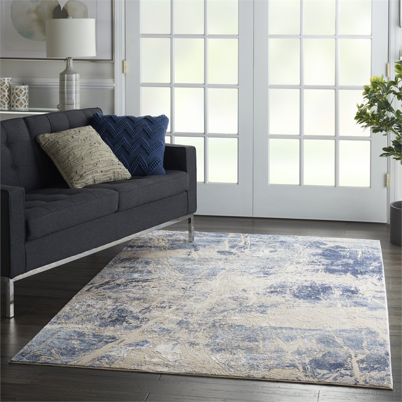 Nourison Sleek Textures 63x87