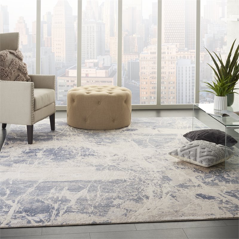 Nourison Sleek Textures 94x126