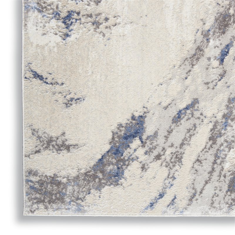 Nourison Sleek Textures 94x126
