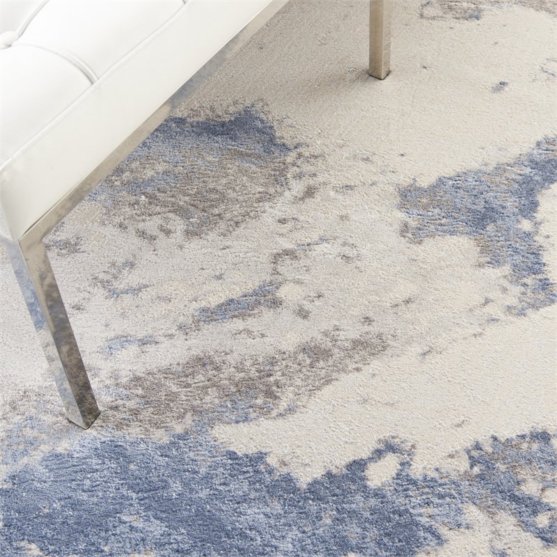 Nourison Sleek Textures 94x126