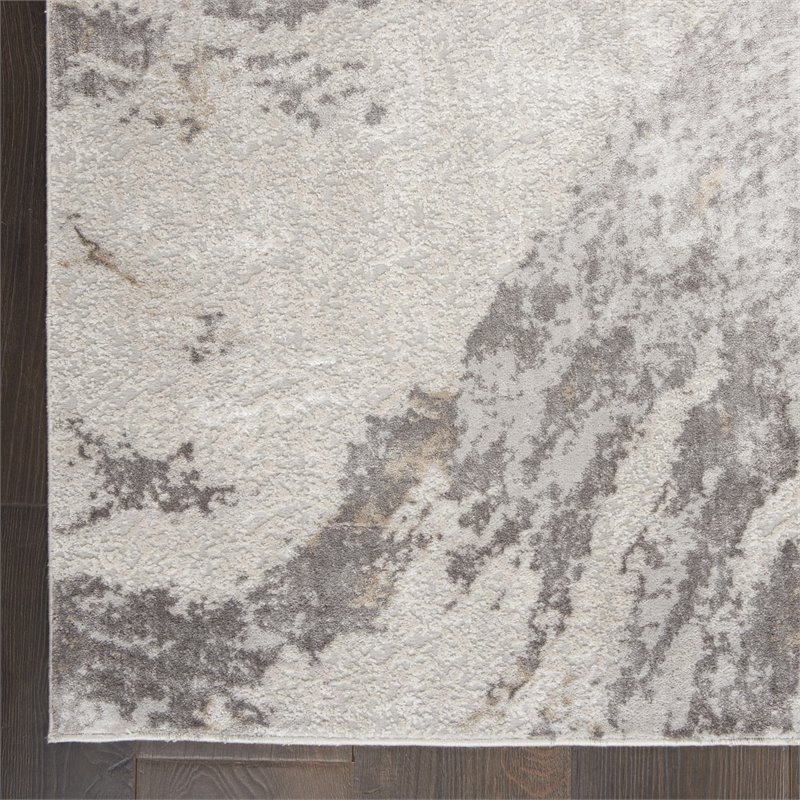 Nourison Sleek Textures 94x126