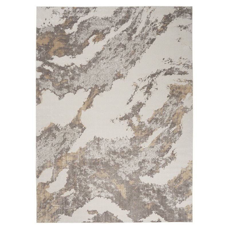 Nourison Sleek Textures 94x126