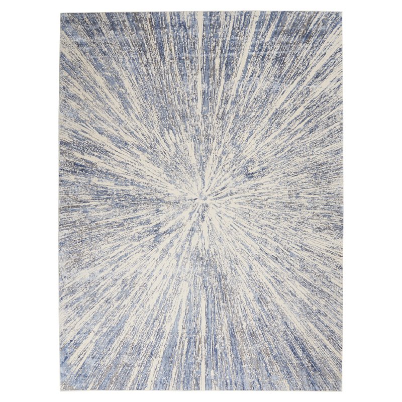 Nourison Sleek Textures 94x126