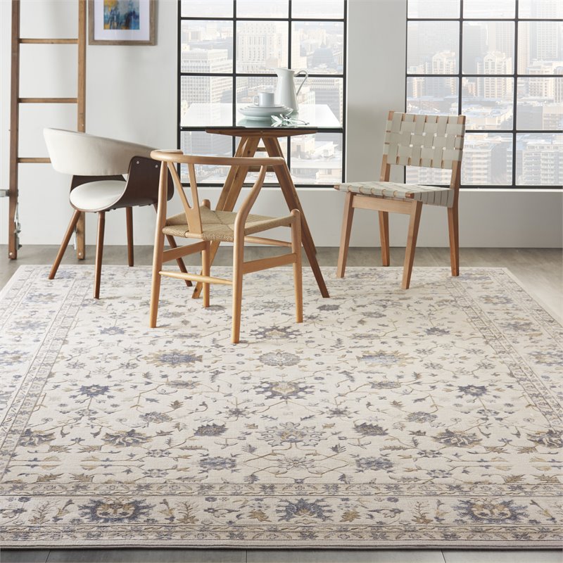 Nourison Sleek Textures 94x126