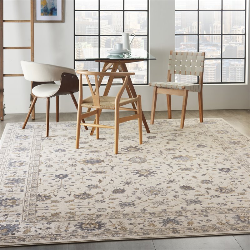 Nourison Sleek Textures 94x126
