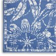 Nourison Whimsicle 4' x 6' Blue Fabric Farmhouse Area Rug (4' x 6')