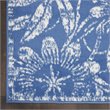 Nourison Whimsicle 4' x 6' Blue Fabric Farmhouse Area Rug (4' x 6')