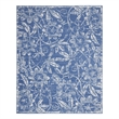 Nourison Whimsicle 8' x 10' Blue Fabric Farmhouse Area Rug (8' x 10')
