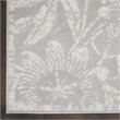 Nourison Whimsicle 4' x 6' Gray Fabric Farmhouse Area Rug (4' x 6')