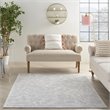 Nourison Whimsicle 5' x 7' Gray Fabric Farmhouse Area Rug (5' x 7')