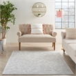Nourison Whimsicle 6' x 9' Gray Fabric Farmhouse Area Rug (6' x 9')