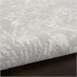 Nourison Whimsicle 6' x 9' Gray Fabric Farmhouse Area Rug (6' x 9')