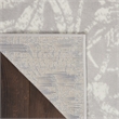 Nourison Whimsicle 6' x 9' Gray Fabric Farmhouse Area Rug (6' x 9')