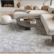 Nourison Whimsicle 6' x 9' Gray Fabric Farmhouse Area Rug (6' x 9')