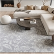 Nourison Whimsicle 8' x 10' Gray Fabric Farmhouse Area Rug (8' x 10')