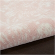 Nourison Whimsicle 7' x 10' Pink Fabric Farmhouse Area Rug (7' x 10')
