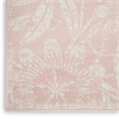 Nourison Whimsicle 8' x 10' Pink Fabric Farmhouse Area Rug (8' x 10')