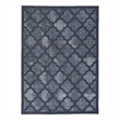 Nourison Easy Care 4' x 6' Navy Blue Indoor/Outdoor Rug
