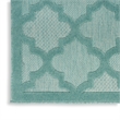 Nourison Easy Care 5' x 7' Aqua/Teal Indoor/Outdoor Rug