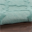 Nourison Easy Care 5' x 7' Aqua/Teal Indoor/Outdoor Rug