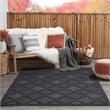 Nourison Easy Care 5' x 7' Charcoal/Black Indoor/Outdoor Rug