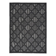 Nourison Easy Care 5' x 7' Charcoal/Black Indoor/Outdoor Rug