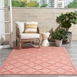 Nourison Easy Care 5' x 7' Coral/Orange Indoor/Outdoor Rug
