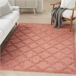 Nourison Easy Care 5' x 7' Coral/Orange Indoor/Outdoor Rug