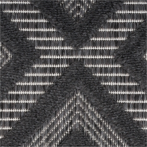 Nourison Versatile 5' x 7' Indoor/Outdoor Rug in Charcoal/Black