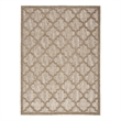 Nourison Easy Care 6' x 9' Fabric Natural Beige Modern Indoor/Outdoor Rug