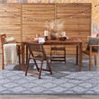 Nourison Easy Care 7' x 10' Denim Blue Indoor/Outdoor Rug