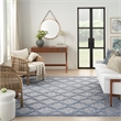 Nourison Easy Care 7' x 10' Denim Blue Indoor/Outdoor Rug