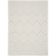 Nourison Versatile 5' x 7' Indoor/Outdoor Rug in Ivory/White