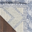 Nourison Versatile 6' x 9' Indoor/Outdoor Rug in Denim Blue