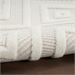 Nourison Versatile 6' x 9' Indoor/Outdoor Rug in Ivory/White